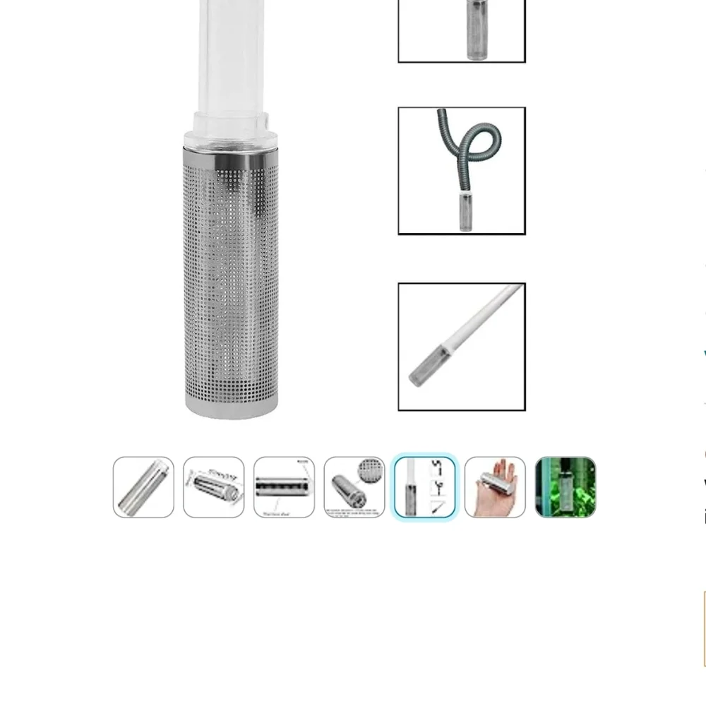 Aquarium fishshrimp mesh net filter guard